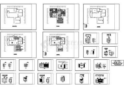 某住宅室內裝修設計圖